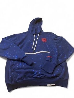 Nike Standard Issue US Soccer Paint Splatter Hoodie
